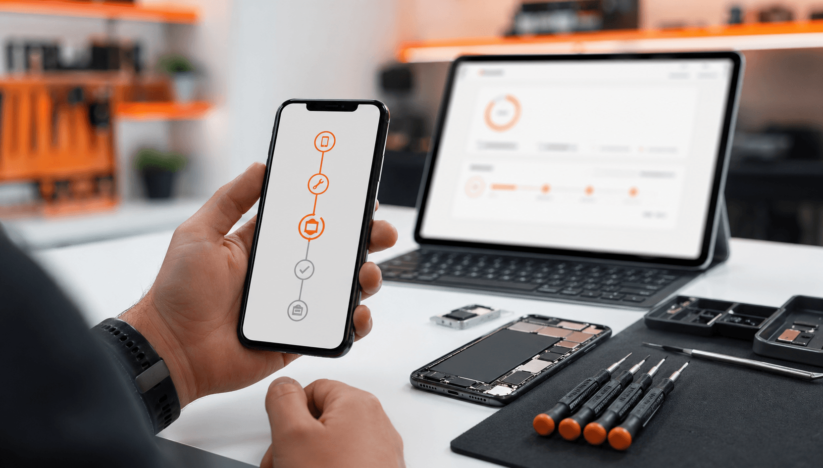 Reparation smartphone a domicile par Phone Life